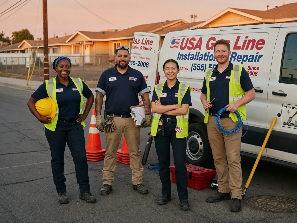 Gas Line Installation company in Lewisville, AR
